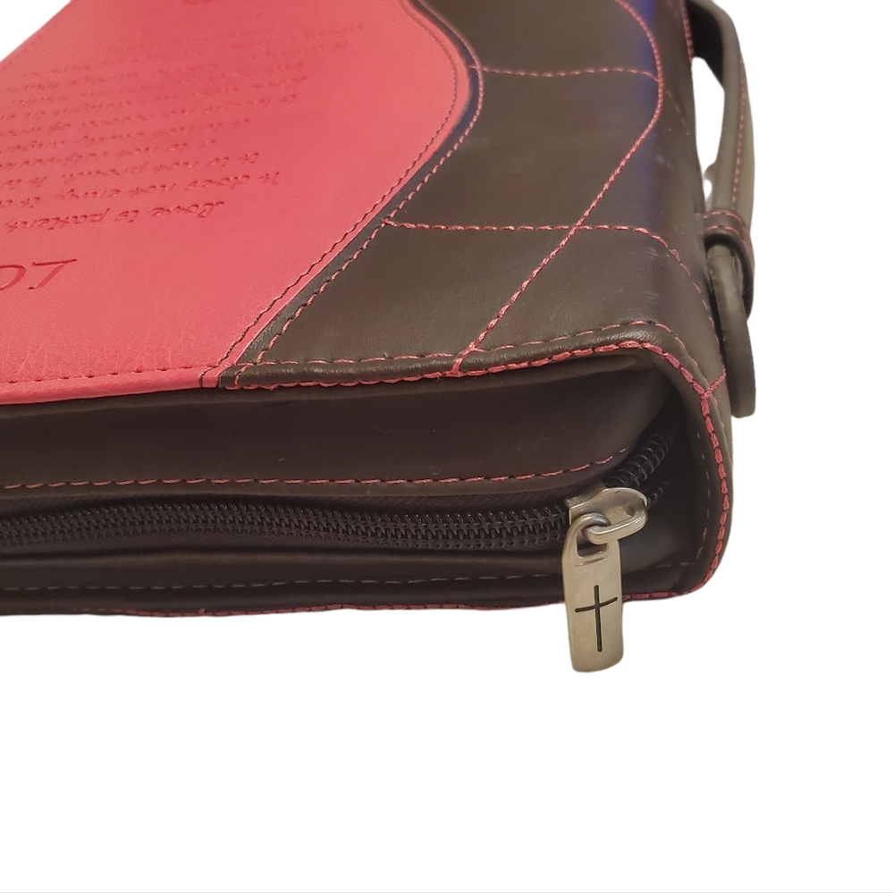 Christian Art Gifts Love Bible Cover - Picture 7 of 11